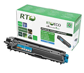 RT Compatible Toner Cartridge Replacement for Brother TN-245C TN-255C (Cyan)