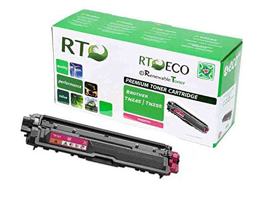 RT Compatible Toner Cartridge Replacement for Brother TN-245M TN-255M (Magenta)